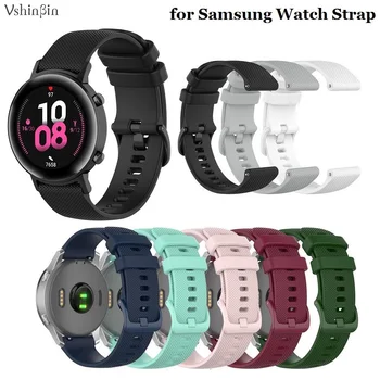 30ШТ Силиконов Ремък за Samsung Galaxy Watch 6/5/5pro/3/4 Classic Active 2 Смарт Часовници Гривна Быстроразъемный Каишка 22мм 20 mm
