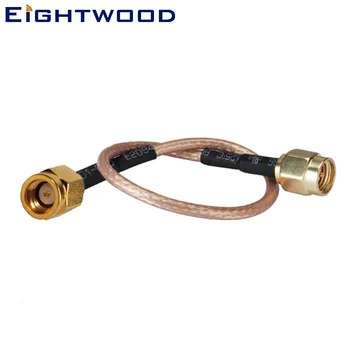 Eightwood RF Коаксиален кабел В събирането на SSMA Включете Щепсела SMA Штекерный Конектор Косичка RG316 RF Коаксиален кабел 30 CM Адаптивни