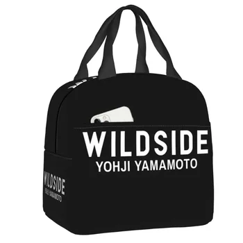 WILDSIDE Yohji Yamamoto Термоизолированная чанта за обяд, женски преносим контейнер за обяд за деца, кутия за Bento за ученици