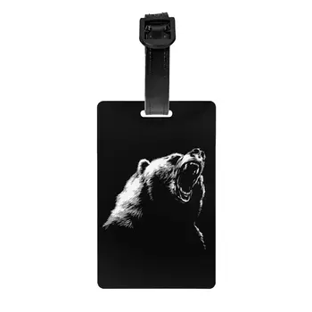 Багажни етикети Angry Bear, за пътищата, куфар за идентификация стикер за защита на личните данни