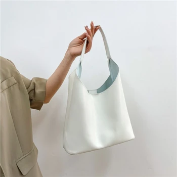 Дамска чанта за чанта от изкуствена кожа, размер на две чанти, висококачествена чанта през рамо, най-новата дизайнерска чанта за пазаруване, пътуване, почивка