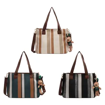 Дамска чанта-тоут със сменяем пагон джоб, чанта за лаптоп, чанта за бизнес, плаж, пътуване, работа, пазаруване