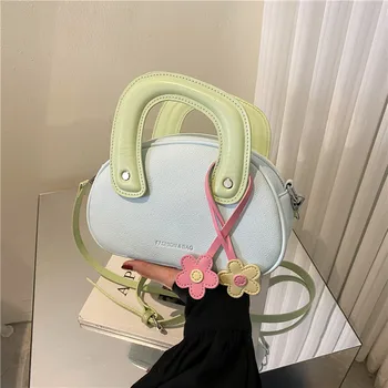 Дамски чанти Модни и ежедневни дамски чанта на едно рамо 2023 Нови дамски чанти през рамо в най-сладкото стил