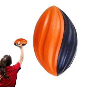 Детска топка за ръгби с бавен отскок, Навити тренировъчен топка за ръгби за деца от 5 инча Твърди играчки за ръгби, за командния дейности за Еднократна употреба Rugb