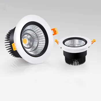 Димиране AC110V-220V 5W9W12W18W Тавана лампа COB Spot light LED-Вградени Тавана лампа Spot light за домашно осветление
