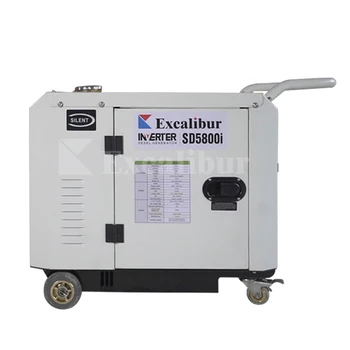 Инверторни генератори Excalibur SD5800i мощност от 5 kva за домашно захранване с по-ниско ниво на шум