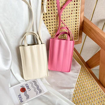 Корейски тенденция на ежедневните мини-чанти за жени, модни чанти през рамо за мобилни телефони, дамски луксозни дизайнерски чанти за ръце Bolsa Feminina