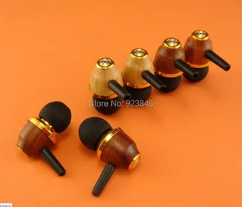 корпус на слушалките от червено макассара 10 мм, абанос, бук, палисандър