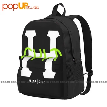 Култов раница X Huf Bmx голям капацитет, Реколта тренировочная чанта за съхранение, училищна спортна чанта