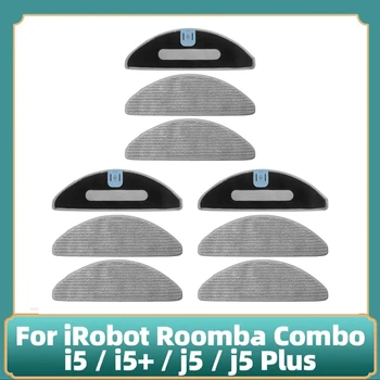 Миещ Накладки За Парцал От Микрофибър За Irobot Roomba Combo I5/I5 +/J5/J5 + Резервни Части За Робот-Прахосмукачка