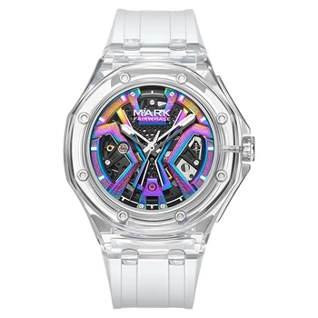 Модни луксозни мъжки часовник 3ATM с водоустойчив стъкло корпус Автоматични механични часовници