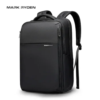 Мъжки бизнес естетичен раница Mark Ryden, училищни разтегателен USB чанта за лаптоп с голям капацитет 15,6, водоустойчив Мода