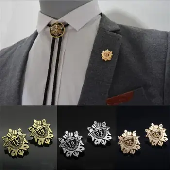 Мъжки брошка на корсаже Аксесоари за костюм Темперамент Короната Щит на Жени за ризи, Модни Аксесоари