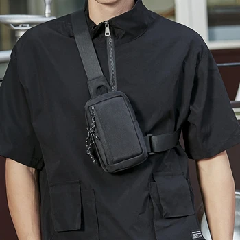 Мъжки нагрудная чанта, мъжка чанта през рамо, Оксфорд модерна мъжка чанта през рамо за мъже 2023, ежедневна чанта, пътни чанти и калъфи за телефони