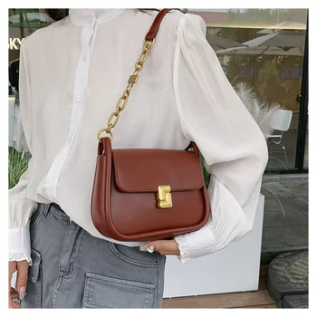 Ново записване, модни дамски малка чанта през рамо, чанта-месинджър от изкуствена кожа, чанта с цип, в чантата