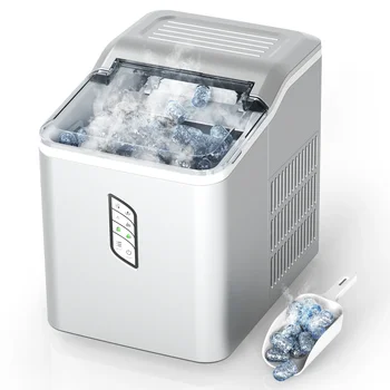 Преносими домакински автоматична машина за приготвяне на сладолед Cube Crystal от неръждаема стомана