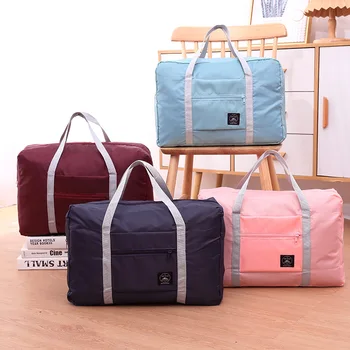 Сгъваем Пътен Органайзер за Чанти за багаж за съхранение на Водоустойчив Куфари Чанта за Преносим Опаковъчна чанта с голям капацитет за жени