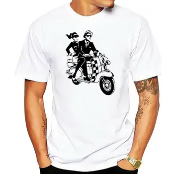 Тениска Rude Boy & Rude Момиче за от скутер