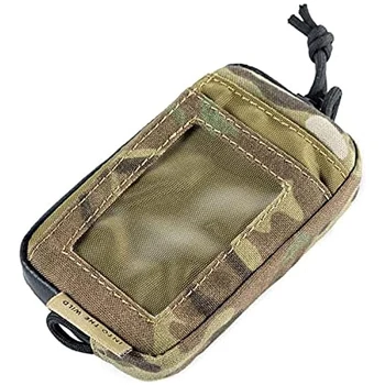 Чанта OneTigris EDC с преден джоб, в чантата с цип, малък портфейл за монети, тактически чантата си, найлонов минималистичен чантата за мъже и жени