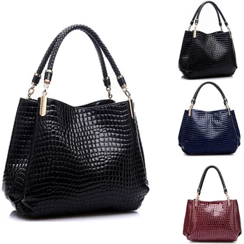 Чанти на известни дизайнерски марки, дамски кожени чанти, луксозни дамски чанти за ръце, модни чанти през рамо, Bolsa Sac от крокодилска кожа